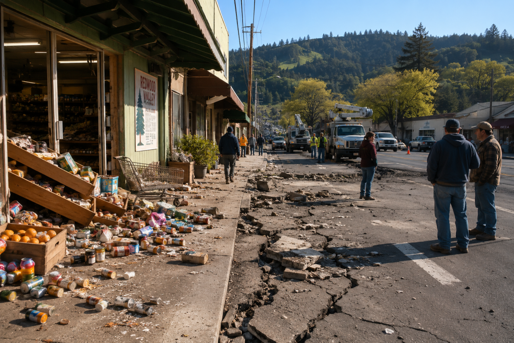 Northern California earthquake